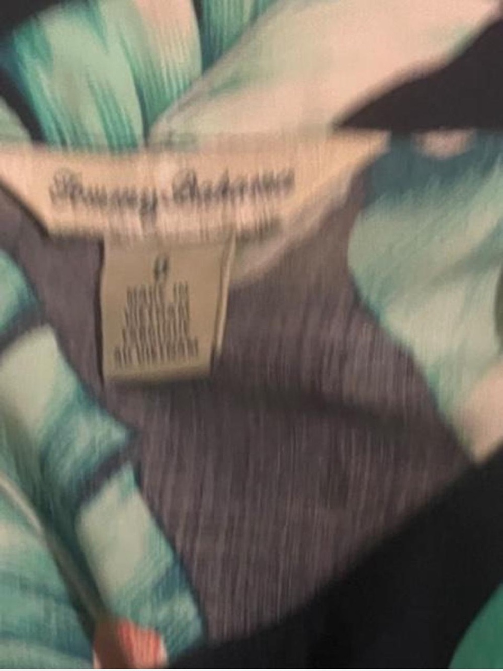 Tommy Bahama Floral Maxi Skirt - navy with Pink & Green Floral Print - Picture 3 of 3